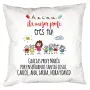 Regalos personalizados: Dise&ntilde;o y decoraci&oacute;n: Coj&iacute;n personalizado 'El mejor profe eres t&uacute;'