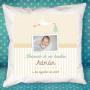 Regalos personalizados: Dise&ntilde;o y decoraci&oacute;n: Coj&iacute;n personalizado especial bautizo