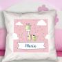 Regalos personalizados: Dise&ntilde;o y decoraci&oacute;n: Coj&iacute;n personalizado mi peque&ntilde;a jirafa