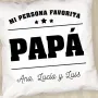 Regalos personalizados: Dise&ntilde;o y decoraci&oacute;n: Coj&iacute;n personalizado Mi persona favorita