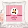 Regalos personalizados: Dise&ntilde;o y decoraci&oacute;n: Coj&iacute;n personalizado Mi primera comuni&oacute;n ni&ntilde;a