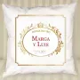 Regalos personalizados: Dise&ntilde;o y decoraci&oacute;n: Coj&iacute;n personalizado para Bodas de Oro