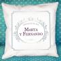 Regalos personalizados: Dise&ntilde;o y decoraci&oacute;n: Coj&iacute;n personalizado para Bodas de Plata