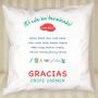 Regalos personalizados: Dise&ntilde;o y decoraci&oacute;n: Coj&iacute;n personalizado para profe