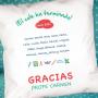 Regalos personalizados: Dise&ntilde;o y decoraci&oacute;n: Coj&iacute;n personalizado para profe