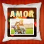 Regalos personalizados: Dise&ntilde;o y decoraci&oacute;n: Coj&iacute;n personalizado AMOR luminoso
