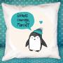 Regalos personalizados: Dise&ntilde;o y decoraci&oacute;n: Coj&iacute;n personalizado "Ping&uuml;ino"