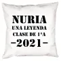 Regalos personalizados: Dise&ntilde;o y decoraci&oacute;n: Coj&iacute;n personalizado 'Una leyenda' para profesores