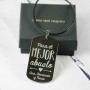 Regalos personalizados: Joyas personalizadas: Colgante personalizado para el mejor Abuelo
