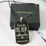 Regalos personalizados: Joyas personalizadas: Colgante personalizado para la mejor abuela