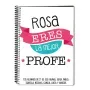 Regalos personalizados: Cuadernos: Cuaderno Mejor Profe personalizado