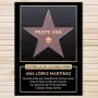 Regalos personalizados: Dise&ntilde;o y decoraci&oacute;n: Estrella de la fama personalizada para profesores