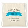 Regalos personalizados: Regalos con nombre: Mochila de cuerdas BIO personalizada