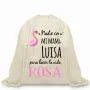 Regalos personalizados: Regalos con nombre: Mochila de cuerdas BIO personalizada "Flamenco"