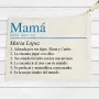 Regalos personalizados: Regalos con nombre: Neceser BIO 'Definici&oacute;n de tu nombre'