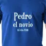 Regalos personalizados: Regalos con nombre: Pack camisetas novios personalizadas