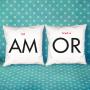 Regalos personalizados: Dise&ntilde;o y decoraci&oacute;n: Pack de cojines AMOR personalizados
