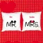 Regalos personalizados: Dise&ntilde;o y decoraci&oacute;n: Pack de cojines Mr y Mrs personalizados