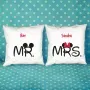 Regalos personalizados: Dise&ntilde;o y decoraci&oacute;n: Pack de cojines Mr y Mrs personalizados