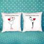 Regalos personalizados: Dise&ntilde;o y decoraci&oacute;n: Pack de cojines personalizados "Si lees esto..."