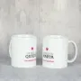Regalos personalizados: Regalos con nombre: Pack de tazas San Valent&iacute;n personalizadas