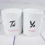 Regalos personalizados: Regalos con nombre: Pack de tazas T&uacute; y Yo personalizadas