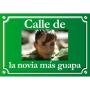 Regalos personalizados: Dise&ntilde;o y decoraci&oacute;n: Placa de calle foto personalizada