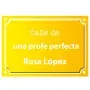 Regalos personalizados: Placa de calle personalizada para profesores: Placa de calle personalizada para profesores