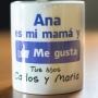Regalos personalizados: Tazas personalizadas: Taza personalizada "Me gusta mi mam&aacute;"