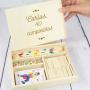Regalos personalizados: Regalos con nombre: Estuche de juegos de mesa grabado