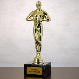 Estatua Óscar personalizable