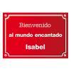 Diseño y decoración: Placa de calle infantil personalizada