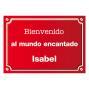 Regalos personalizados: Dise&ntilde;o y decoraci&oacute;n: Placa de calle infantil personalizada