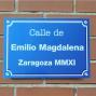 Regalos personalizados: Placa de calle personalizada para cumplea&ntilde;os: Placa de calle personalizada para cumplea&ntilde;os
