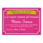 Regalos personalizados: Regalos con nombre: Diploma a la mejor madre del mundo