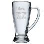 Regalos personalizados: Cristaler&iacute;a personalizada: Jarra de cerveza Baviera personalizada