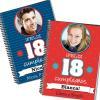 Cuadernos: Cuaderno 18 a&ntilde;os personalizado