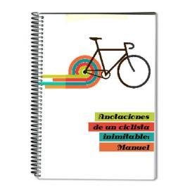 Cuaderno Ciclista personalizado