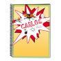 Regalos personalizados: Cuadernos: Cuaderno estilo C&oacute;mic personalizado
