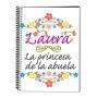 Regalos personalizados: Cuadernos: Cuaderno la princesa de la abuela