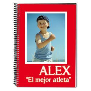 Cuaderno marco personalizado