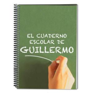 Cuaderno para el cole personalizado