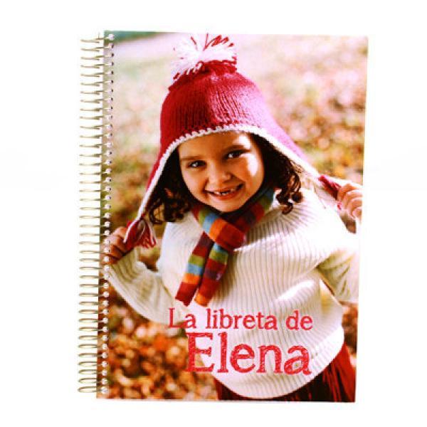 Cuaderno personalizado con foto