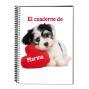 Regalos personalizados: Cuadernos: Cuaderno perrito enamorado