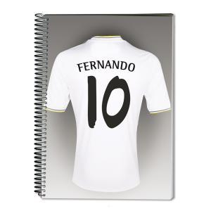 Cuaderno personalizado para deportista