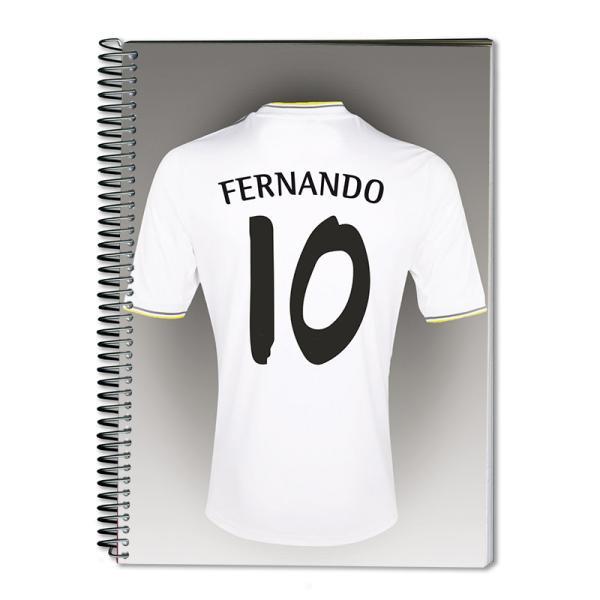 Cuaderno personalizado para deportista
