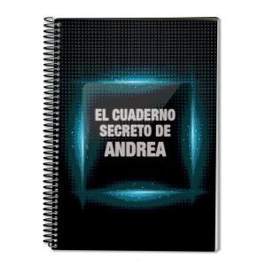 Cuaderno 'Secreto' personalizado