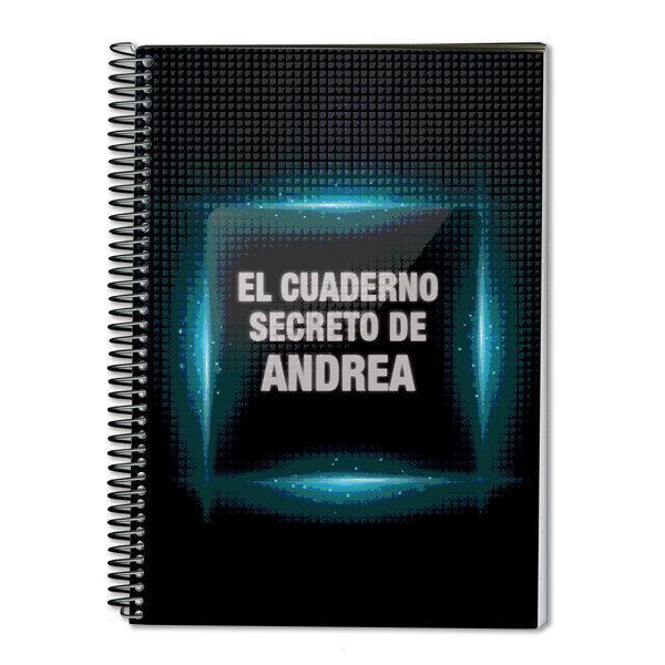 Cuaderno 'Secreto' personalizado