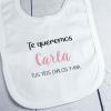 Regalos con nombre: Babero BIO bordado