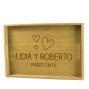 Regalos personalizados: Dise&ntilde;o y decoraci&oacute;n: Bandeja grabada para pareja